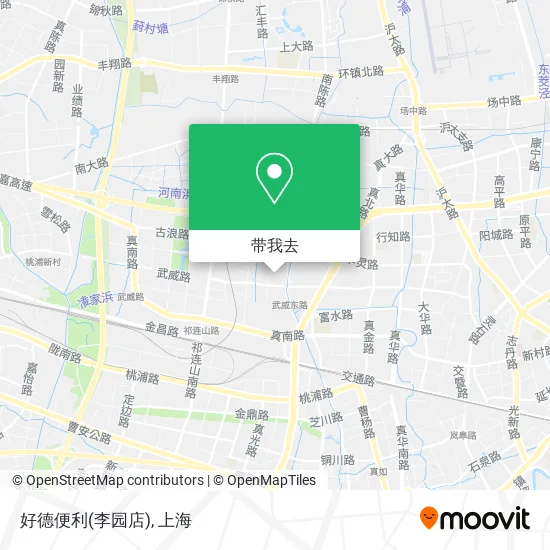 好德便利(李园店)地图