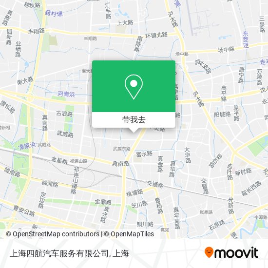 上海四航汽车服务有限公司地图