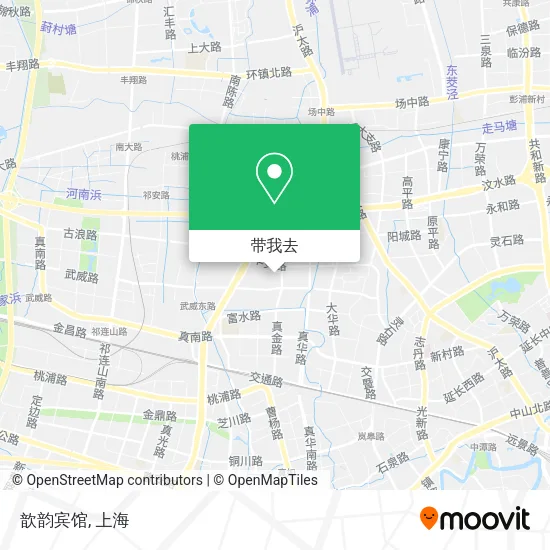 歆韵宾馆地图