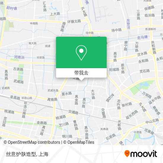 丝意护肤造型地图