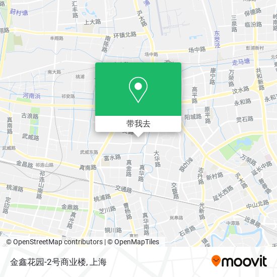 金鑫花园-2号商业楼地图