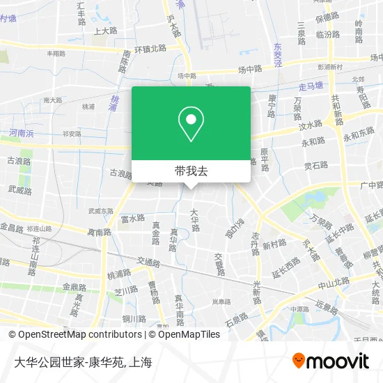 大华公园世家-康华苑地图