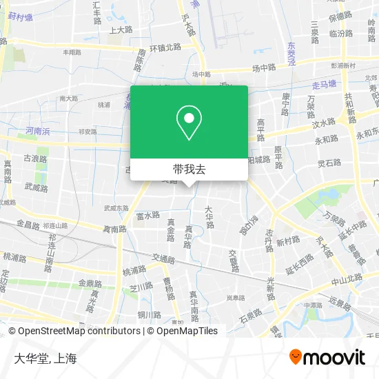 大华堂地图