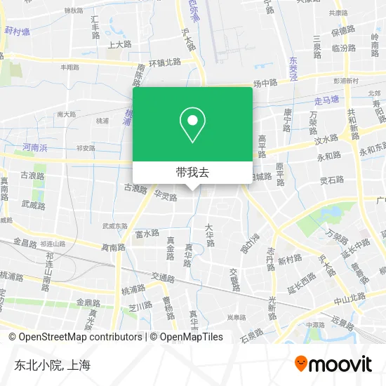 东北小院地图