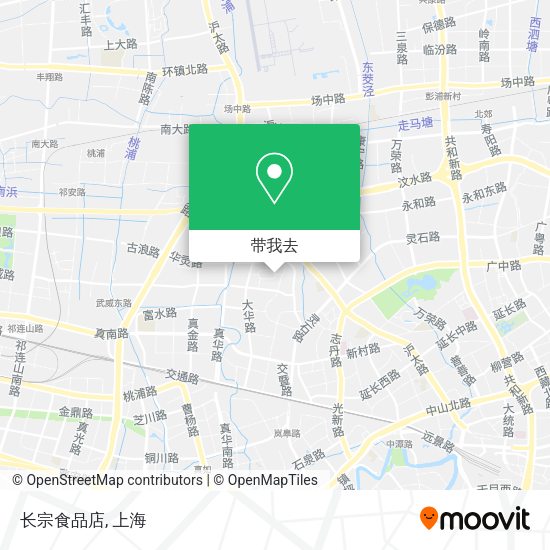 长宗食品店地图