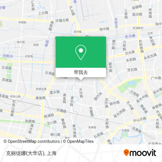 克丽缇娜(大华店)地图