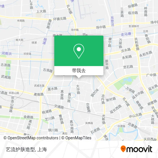 艺流护肤造型地图