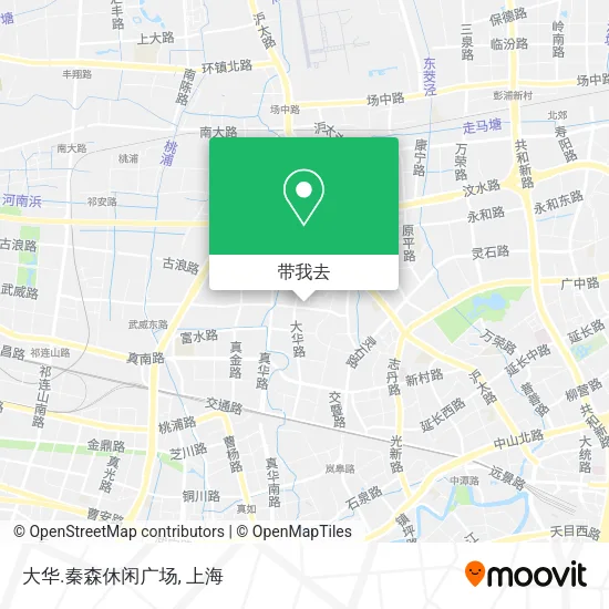 大华.秦森休闲广场地图