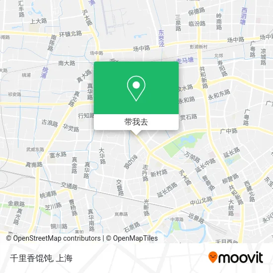 千里香馄饨地图