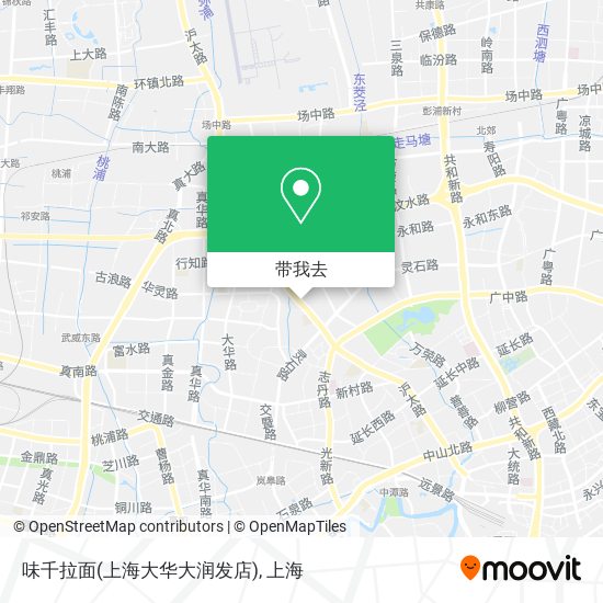 味千拉面(上海大华大润发店)地图