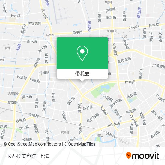 尼古拉美容院地图