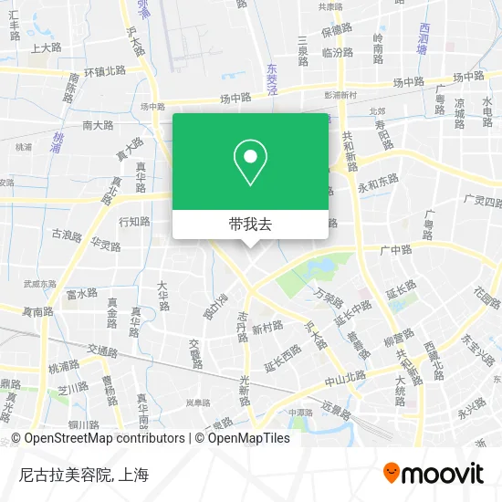 尼古拉美容院地图
