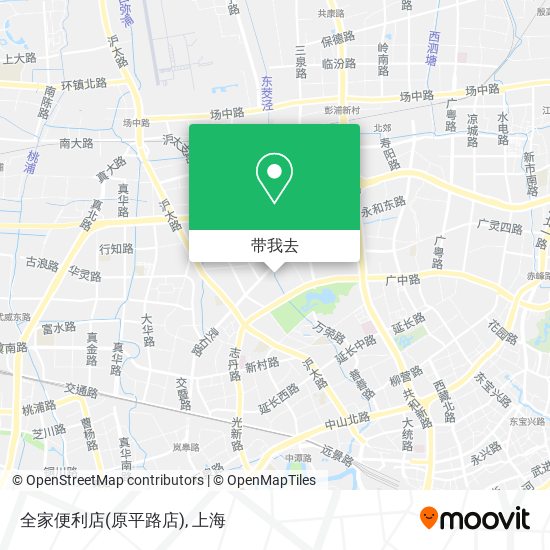 全家便利店(原平路店)地图