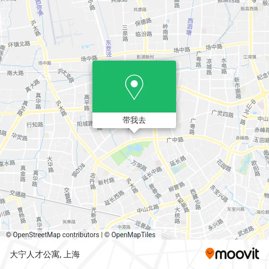 大宁人才公寓地图