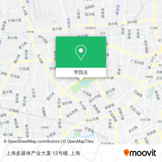 上海多媒体产业大厦-12号楼地图