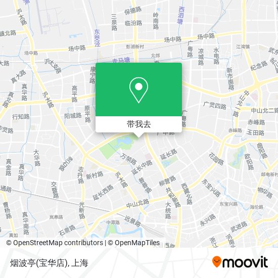 烟波亭(宝华店)地图