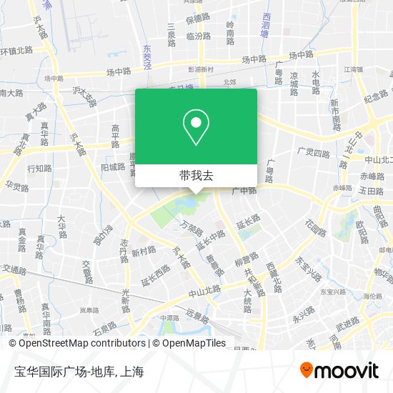 宝华国际广场-地库地图