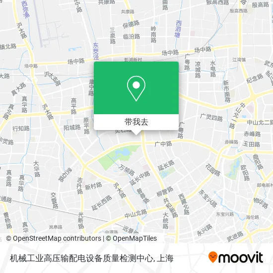 机械工业高压输配电设备质量检测中心地图