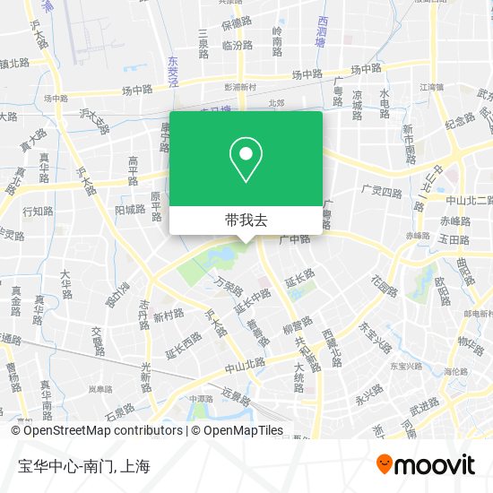 宝华中心-南门地图