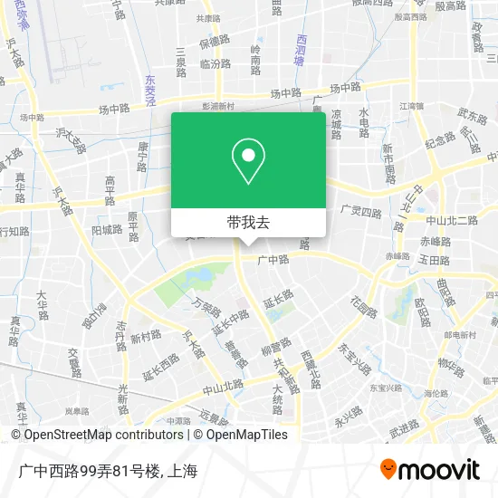 广中西路99弄81号楼地图