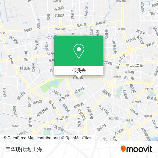 宝华现代城地图