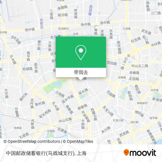 中国邮政储蓄银行(马戏城支行)地图