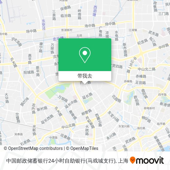 中国邮政储蓄银行24小时自助银行(马戏城支行)地图