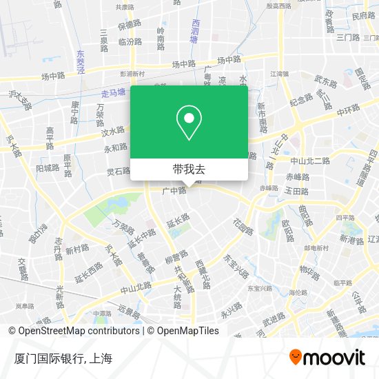 厦门国际银行地图