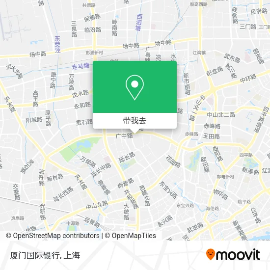 厦门国际银行地图