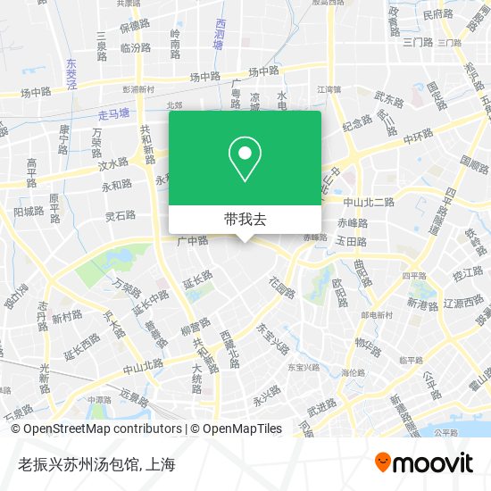 老振兴苏州汤包馆地图