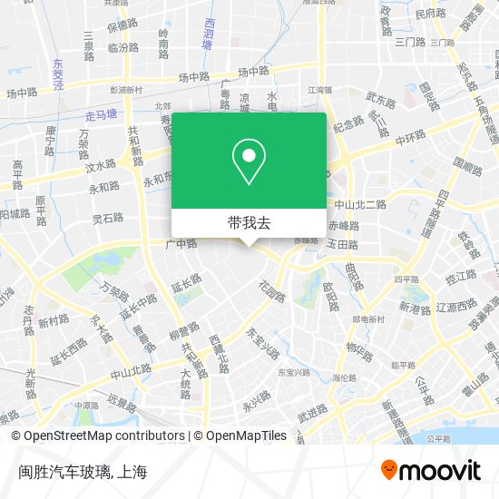闽胜汽车玻璃地图