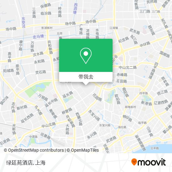 绿廷苑酒店地图