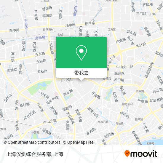 上海仪烘综合服务部地图