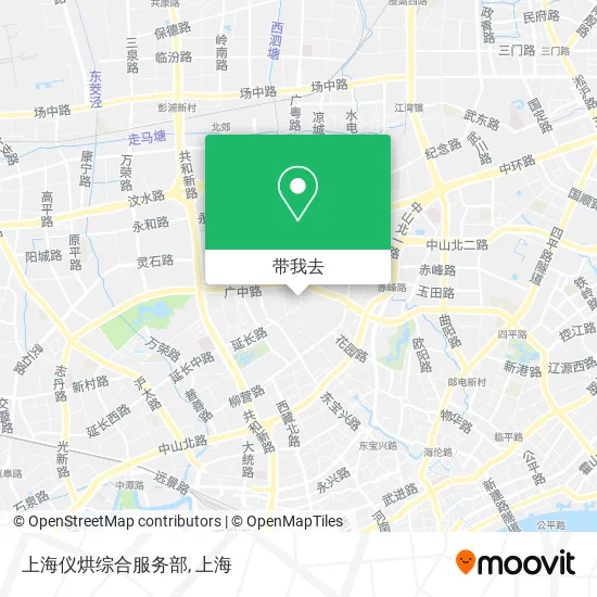 上海仪烘综合服务部地图