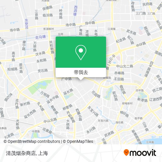 清茂烟杂商店地图