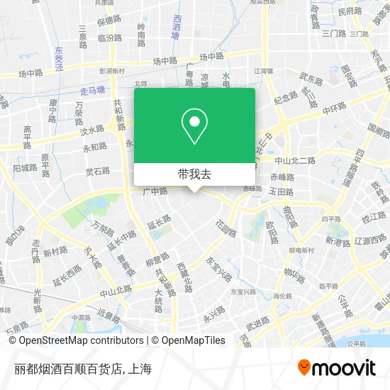 丽都烟酒百顺百货店地图