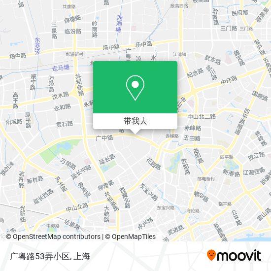 广粤路53弄小区地图