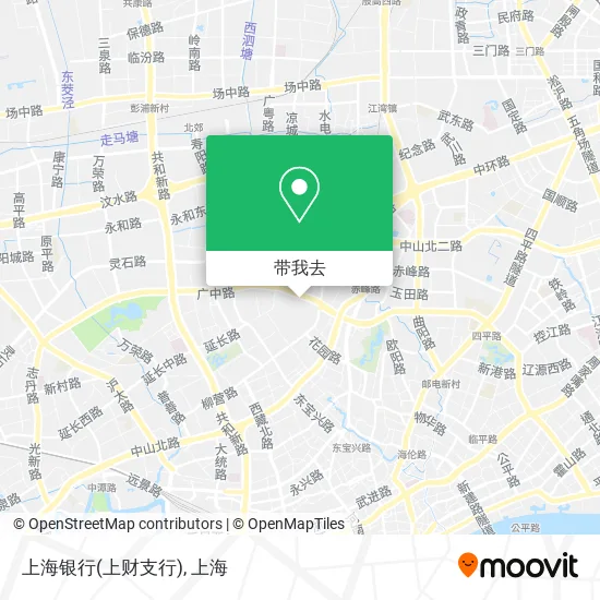上海银行(上财支行)地图