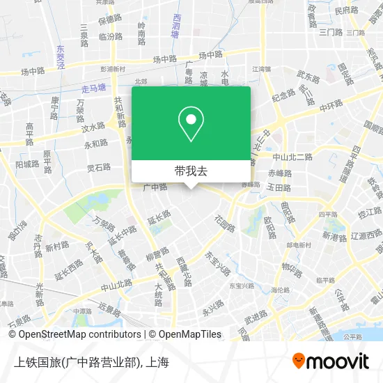 上铁国旅(广中路营业部)地图