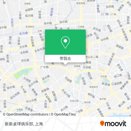 新新桌球俱乐部地图