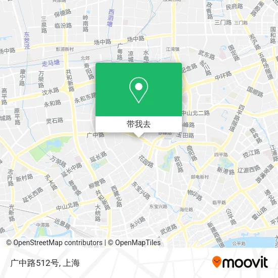 广中路512号地图