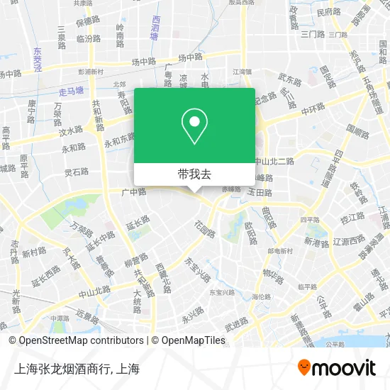上海张龙烟酒商行地图