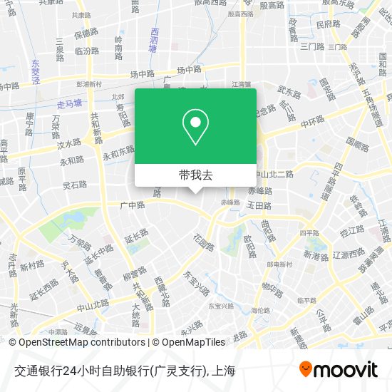 交通银行24小时自助银行(广灵支行)地图