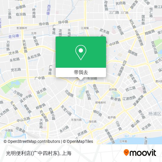 光明便利店(广中四村东)地图