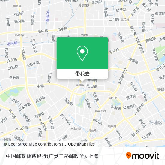 中国邮政储蓄银行(广灵二路邮政所)地图