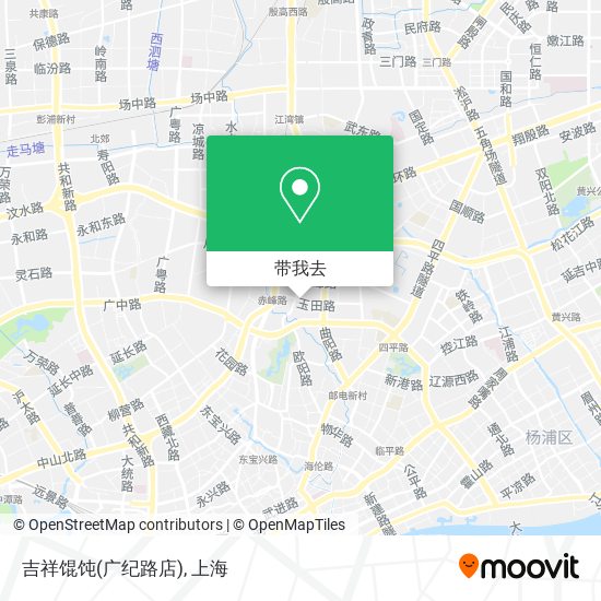 吉祥馄饨(广纪路店)地图