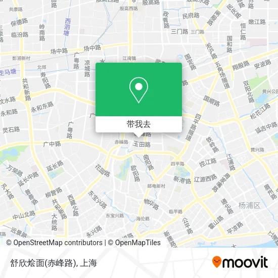 舒欣烩面(赤峰路)地图