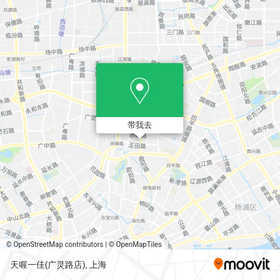 天喔一佳(广灵路店)地图