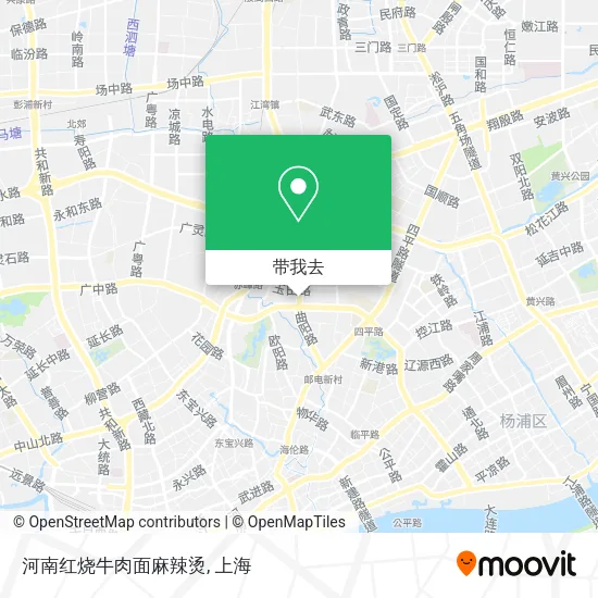 河南红烧牛肉面麻辣烫地图