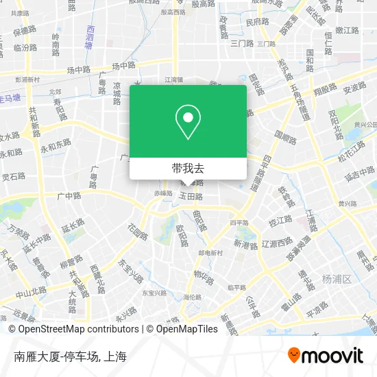 南雁大厦-停车场地图